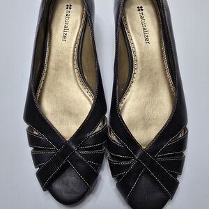 Naturalizer Women's Brown Wedge Heel Size 6m